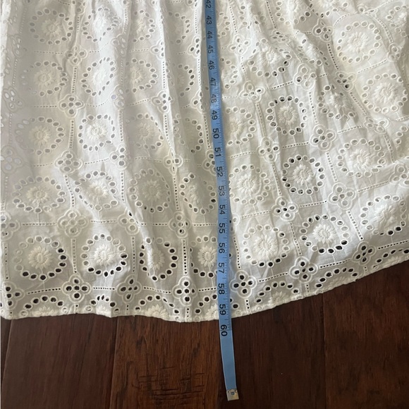 NWOT STAUD Hyacinth Short Sleeve Eyelet Maxi Dress - Picture 14 of 15